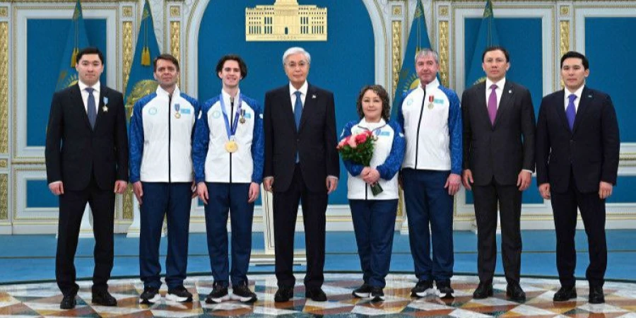 Президент Олимпиада ойындарының чемпионы Михаил Шайдоровты қабылдады