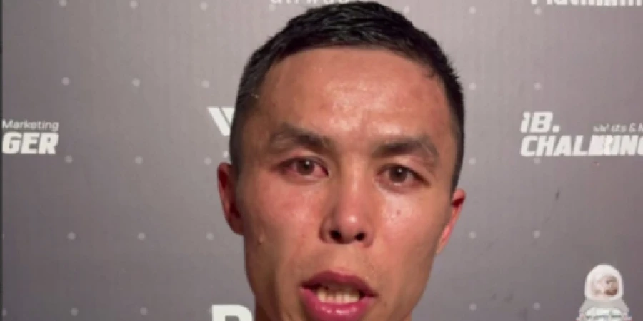 Сәкен Бибосынов әлем чемпионатындағы кезекті жеңісінен кейін мәлімдеме жасады