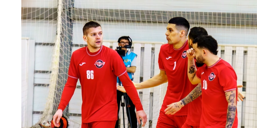Голевой феерией обернулся матч чемпионата Казахстана по футзалу