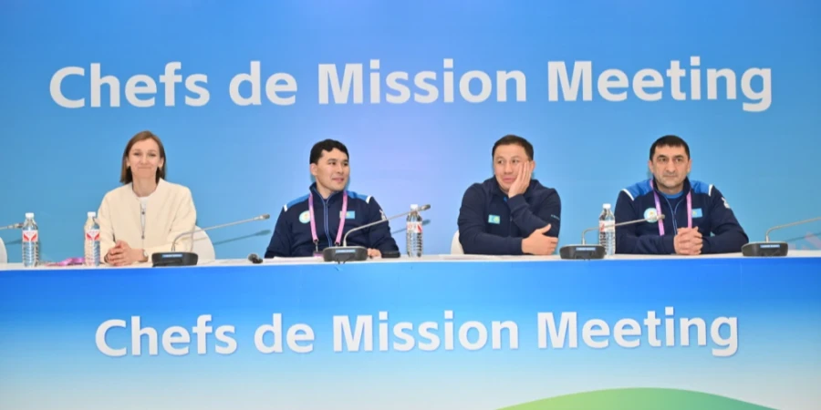 ОИ-2026: Ербол Мырзабосынов Миландағы спортшыларға қолдау көрсетті