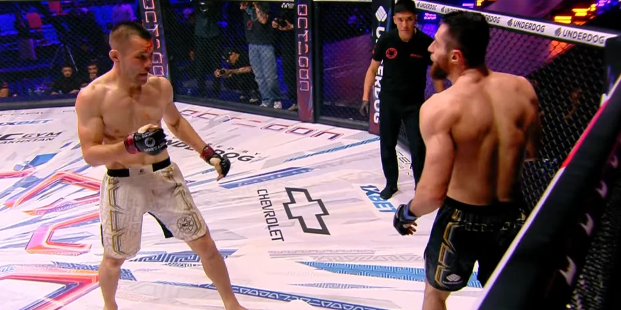 Чапанов стал чемпионом в среднем весе и хочет забрать пояс в полусреднем