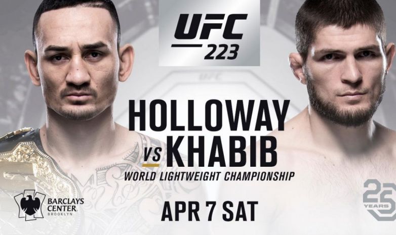 Где и когда смотреть онлайн UFC 223. Прямая трансляция боя Хабиб Нурмагомедов — Макс Холлоуэй