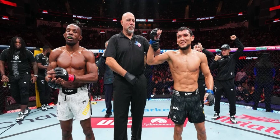 Алиби Идирис одержал победу в дебютном поединке UFC