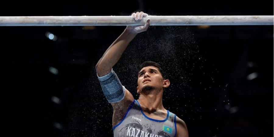 Спорттық гимнастика: Асан Салимов Әлем кубогы кезеңінде күміс медаль жеңіп алды