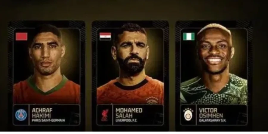 Африканың «Жылдың үздік футболшысы» сыйлығына үміткерлер тізімі шықты