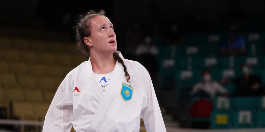 Казахстанская каратистка завоевала "серебро" мирового первенства