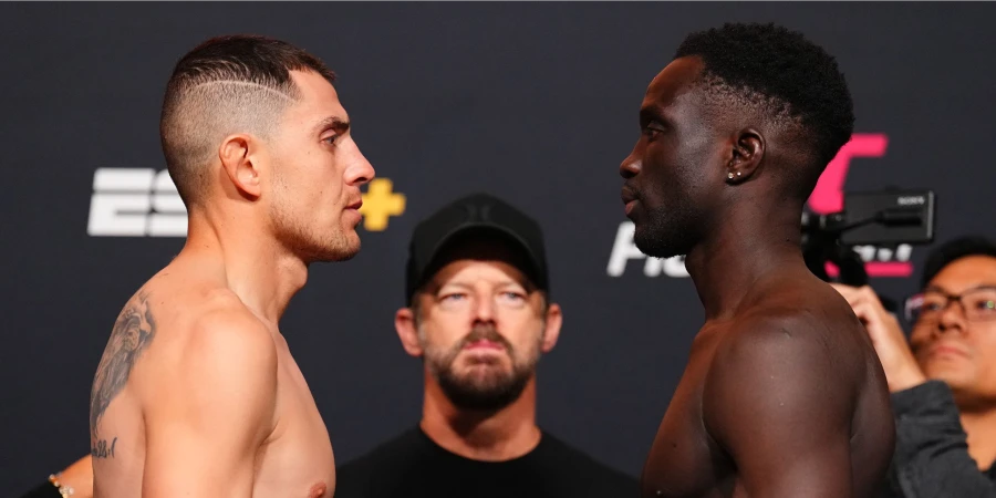 Результаты взвешивания UFC Vegas 110: Стив Гарсия - Дэвид Онама. ВИДЕО