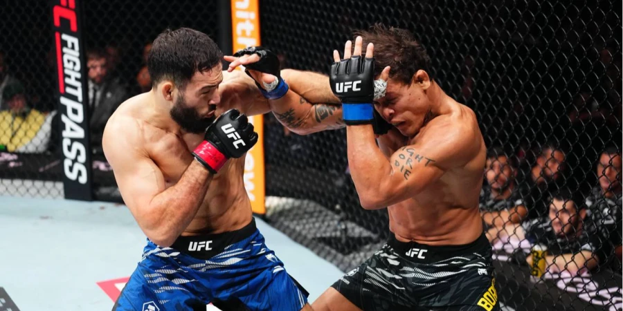 Видео полного боя Нассурдин Имавов vs Кайо Борральо на UFC в Париже