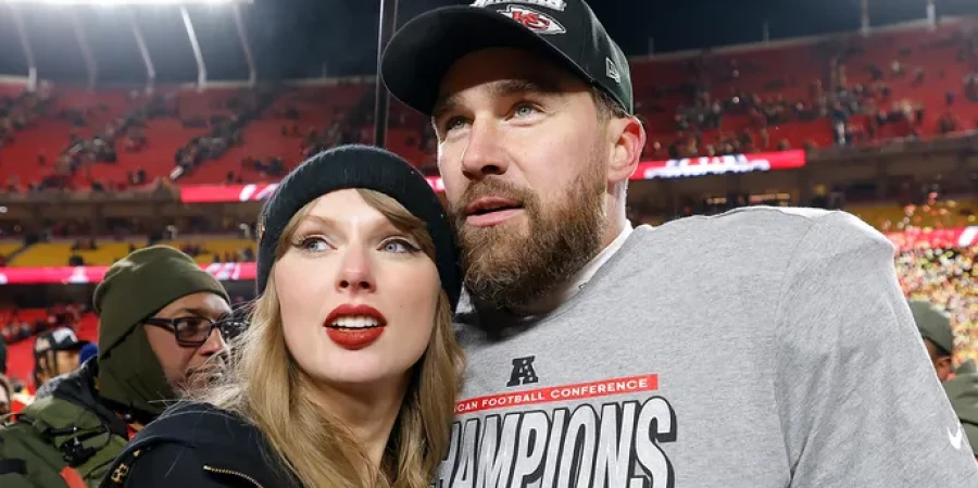 Звезда НФЛ отлично провел время без своей невесты Тейлор Свифт