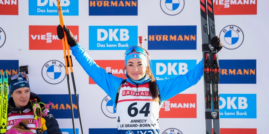 Доротея Вирер финишировала третьей в спринте