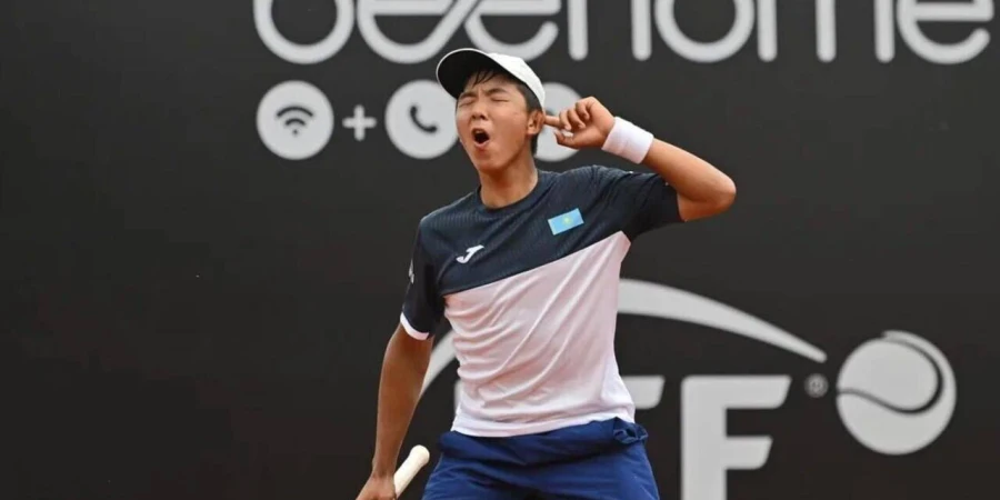17-летний казахстанский теннисист вышел в четвертьфинал US Open-2025