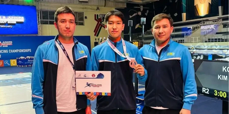 Қазақстандық спортшы кадеттер мен жасөспірімдер арасындағы семсерлесуден Азия чемпионатында қола медаль жеңіп алды