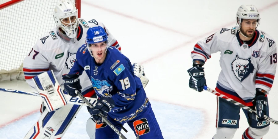 Прямая трансляция матча «Барыс» — «Нефтехимик» в КХЛ