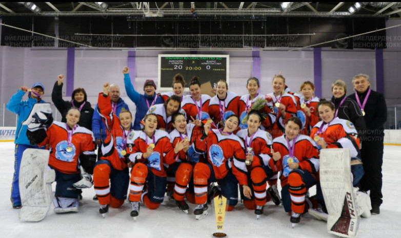 ВИДЕО. Чемпионки Казахстана по хоккею представили новые комплексы тренировок на дому