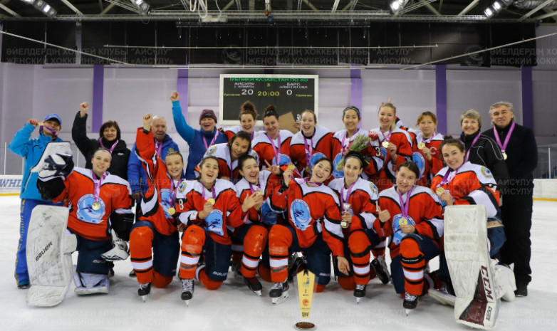 ВИДЕО. Чемпионки Казахстана по хоккею призывают продолжать домашние тренировки
