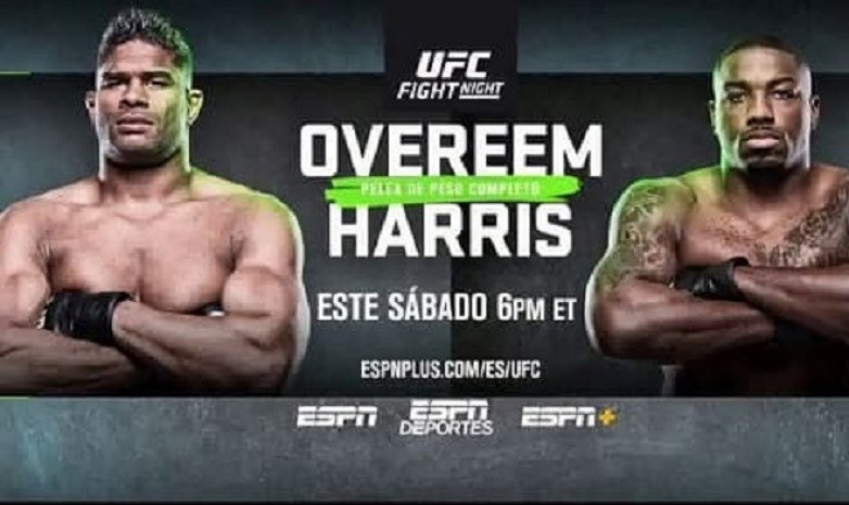 Прямая трансляция UFC Fight Night 172 — Оверим — Харрис