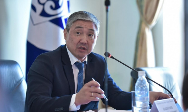 Вице-мэр Бишкека А.Бакетаев хочет, чтобы в «Алге» играли только городские игроки