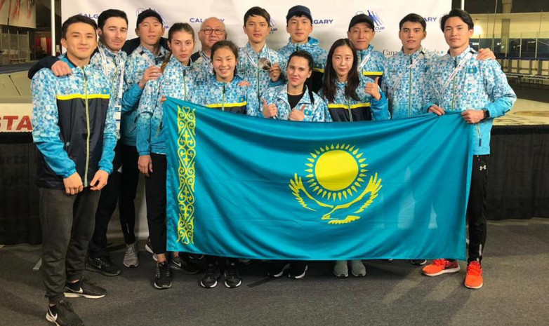 «Крутим педали». Сборная Казахстана по шорт-треку провела тренировку в окрестностях Нур-Султана