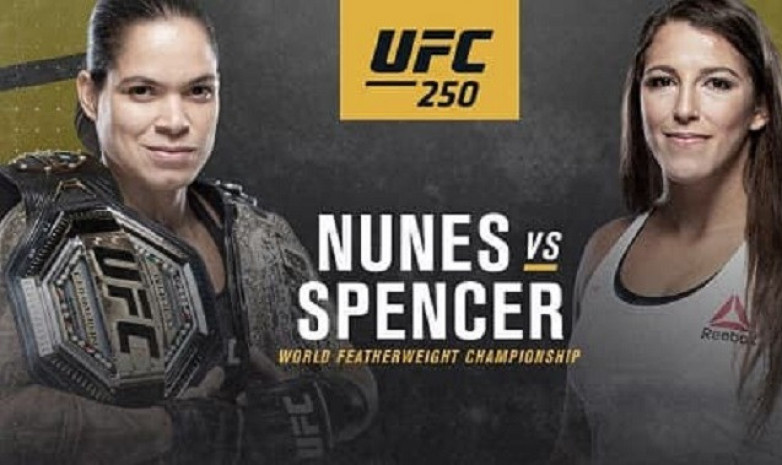 UFC 250 — Прямая трансляция: Нуньес — Спенсер