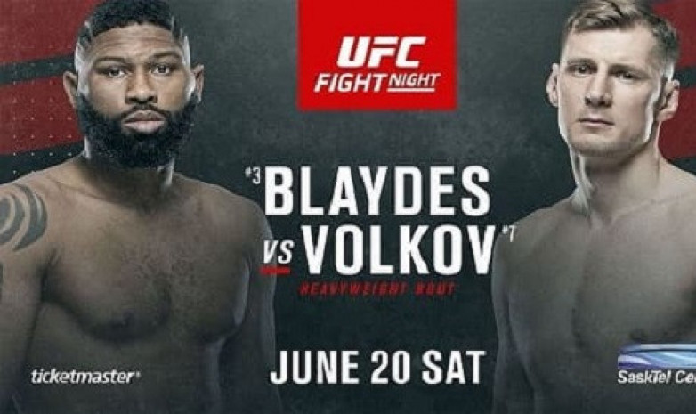 UFC Fight Night 173: Блейдс - Волков