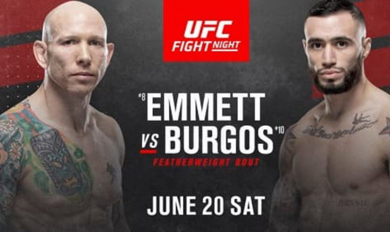 UFC Fight Night 173: Эммет Бургосты жеңді