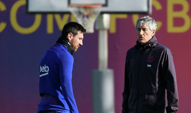 Месси показательно не слушал тренера «Барселоны», дававшего ему советы в матче с «Сельтой»