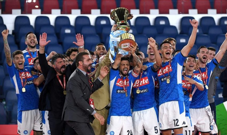 «Наполи» стал обладателем Кубка Италии 2019/20