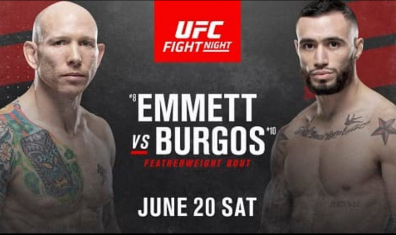 Эммет победил Бургоса в со-главном бою турнира UFC Fight Night 173