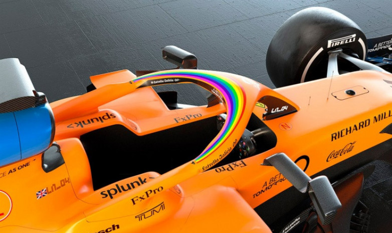 На болидах Формулы-1 появится символ радуги в знак борьбы с пандемией и глобальным неравенством