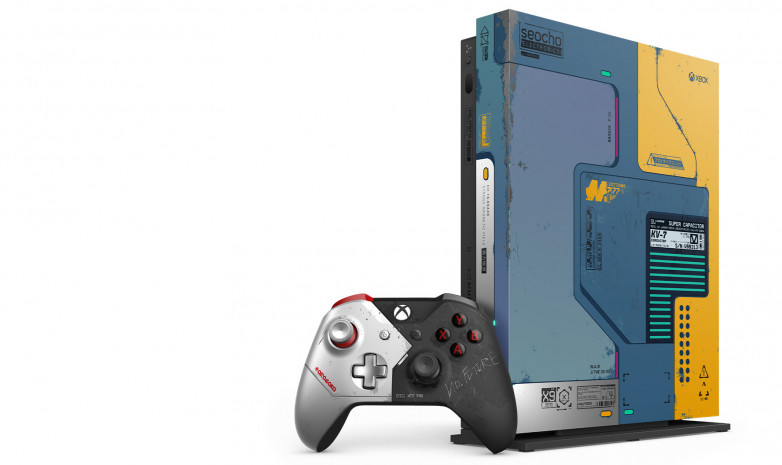 Комплект Xbox One X Cyberpunk 2077 Limited Edition стал доступен для покупки