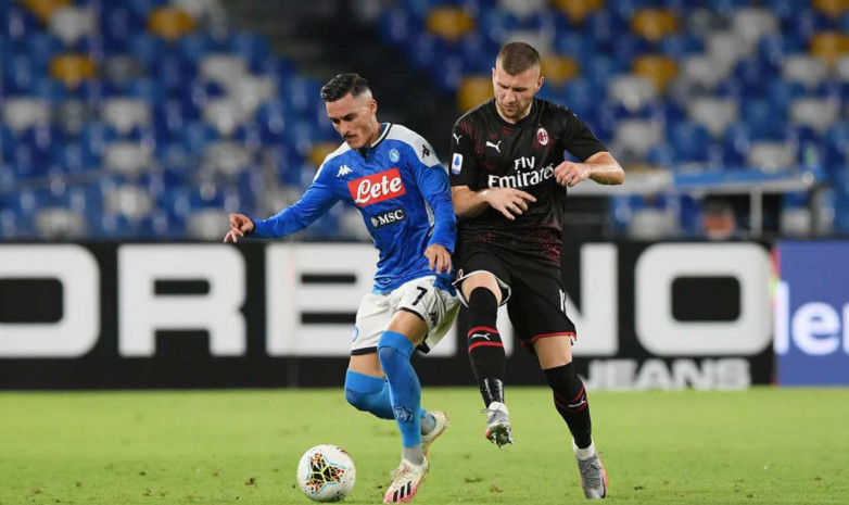 «Наполи» и «Милан» сыграли вничью в 32-м туре Серии А (+Видеообзор)