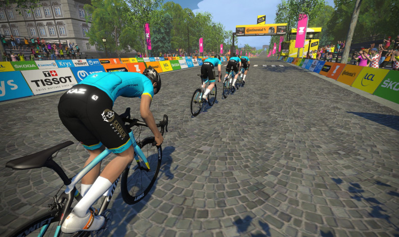 «Астана» командасы «Тур де Франс» виртуалды жарысының үшінші кезеңіне қатысады