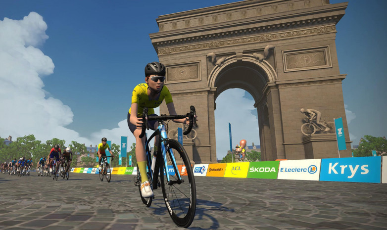 «Тур де Франс» виртуалды жарысының екінші кезеңіне бейнешолу