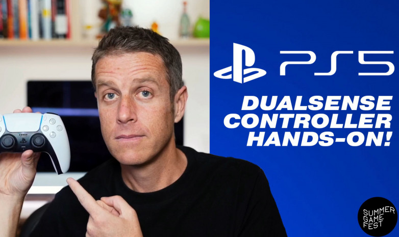 Джефф Кейли продемонстрировал контроллер DualSense от PS5