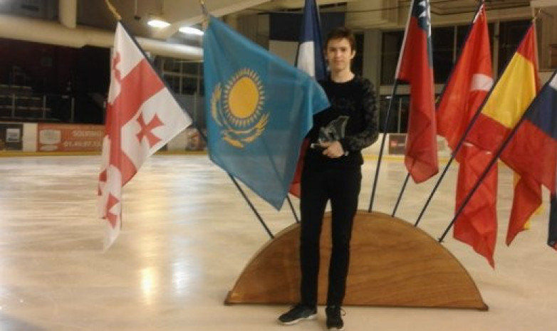 Видео. Чемпион Казахстана по фигурному катанию освоил новый четверной прыжок