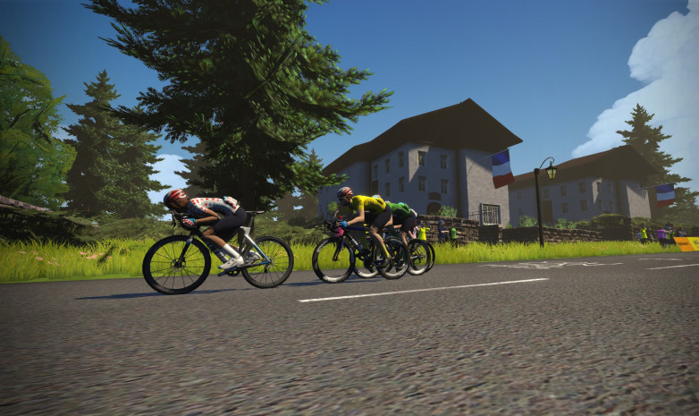 Видеообзор четвертого этапа виртуального «Тур де Франс»