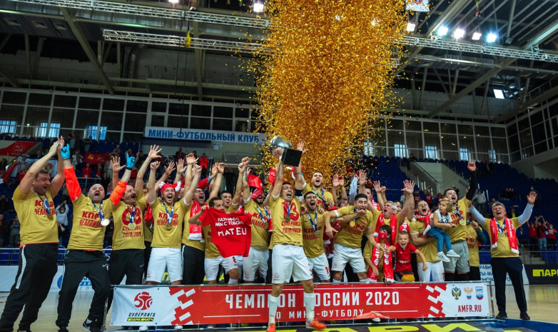 КПРФ впервые выиграл чемпионат России по футзалу