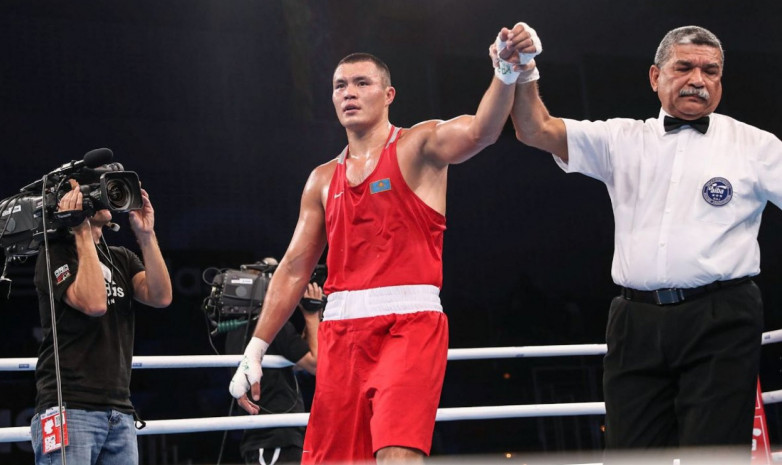 Кункабаев одержал первую победу на профи-ринге