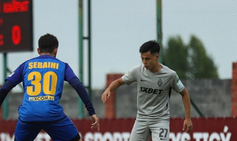 Гулжигит Алыкулов отметился результативным действием в матче с «Каспием»