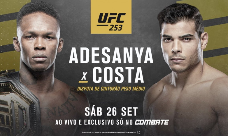 ВИДЕО. Превью турнира UFC 253: Адесанья vs Коста