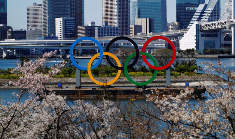 В Токио убрали плавучий монумент Олимпийских игр — 2020