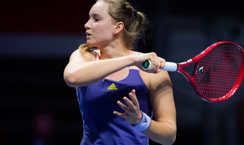 Рыбакина вышла в полуфинал турнира WTA в Страсбурге