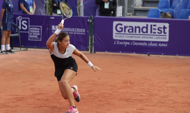 Дияс не смогла выйти в 1/4 финала турнира WTA в Страсбурге