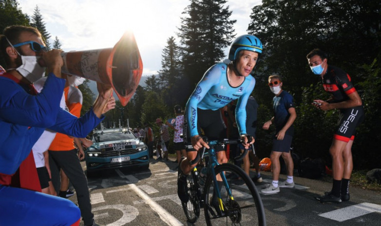 
«Это был трудный день для меня». Мигель Анхель Лопес – о 20-м этапе «Тур де Франс»
