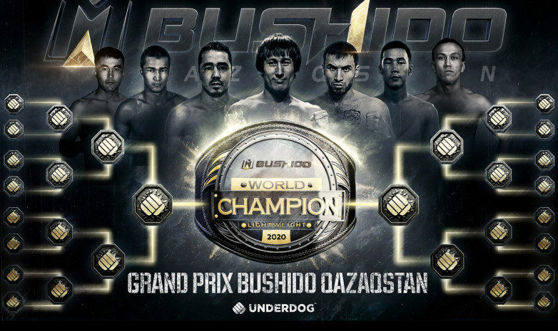 Трансляция Гран-при Bushido Qazaqstan в легчайшем весе