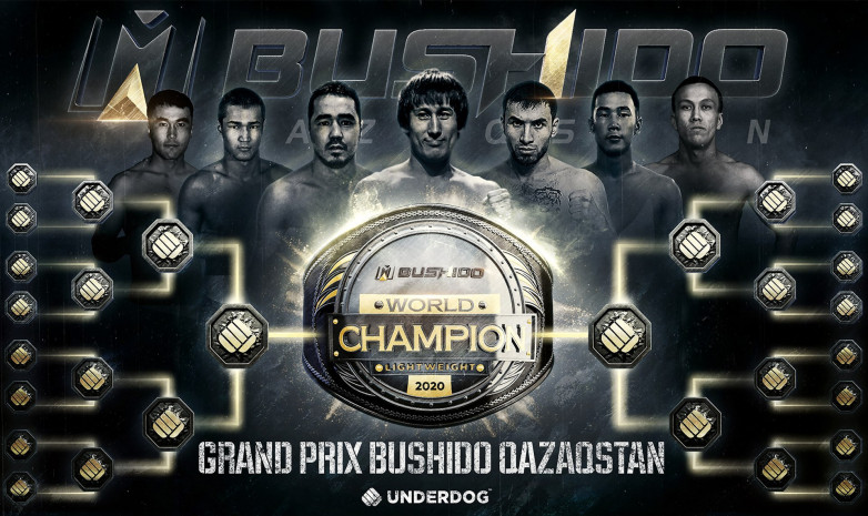 Султан Жолдошбек вышел в финал Гран-при Bushido Qazaqstan в легчайшем весе
