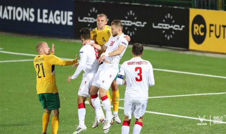 Сборная Казахстана сохранила лидерство в группе Лиги наций после матча конкурентов