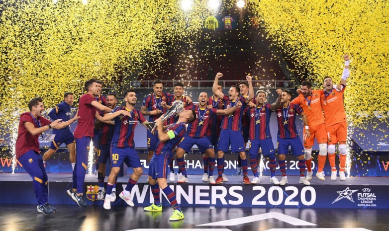 «Барселона» выиграла футзальную Лигу чемпионов