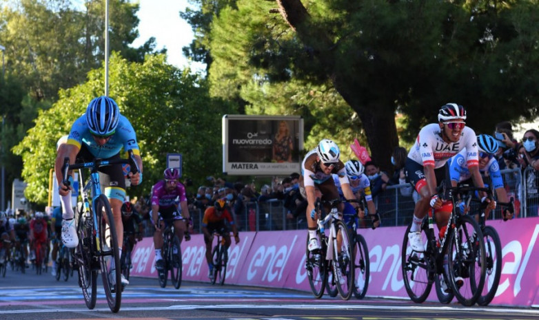 «Вся команда очень хорошо работала». Мартинелли оценил 6-й этап «Джиро д’Италия»