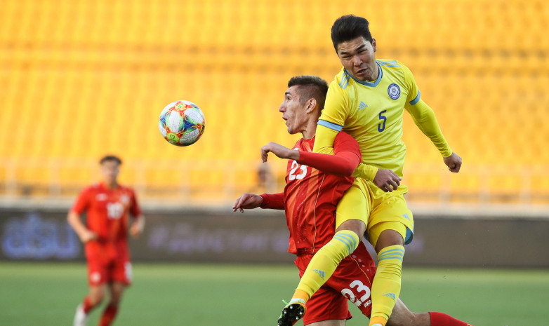 Фоторепортаж с матча отбора на молодежный ЕВРО-2021 Казахстан — Северная Македония